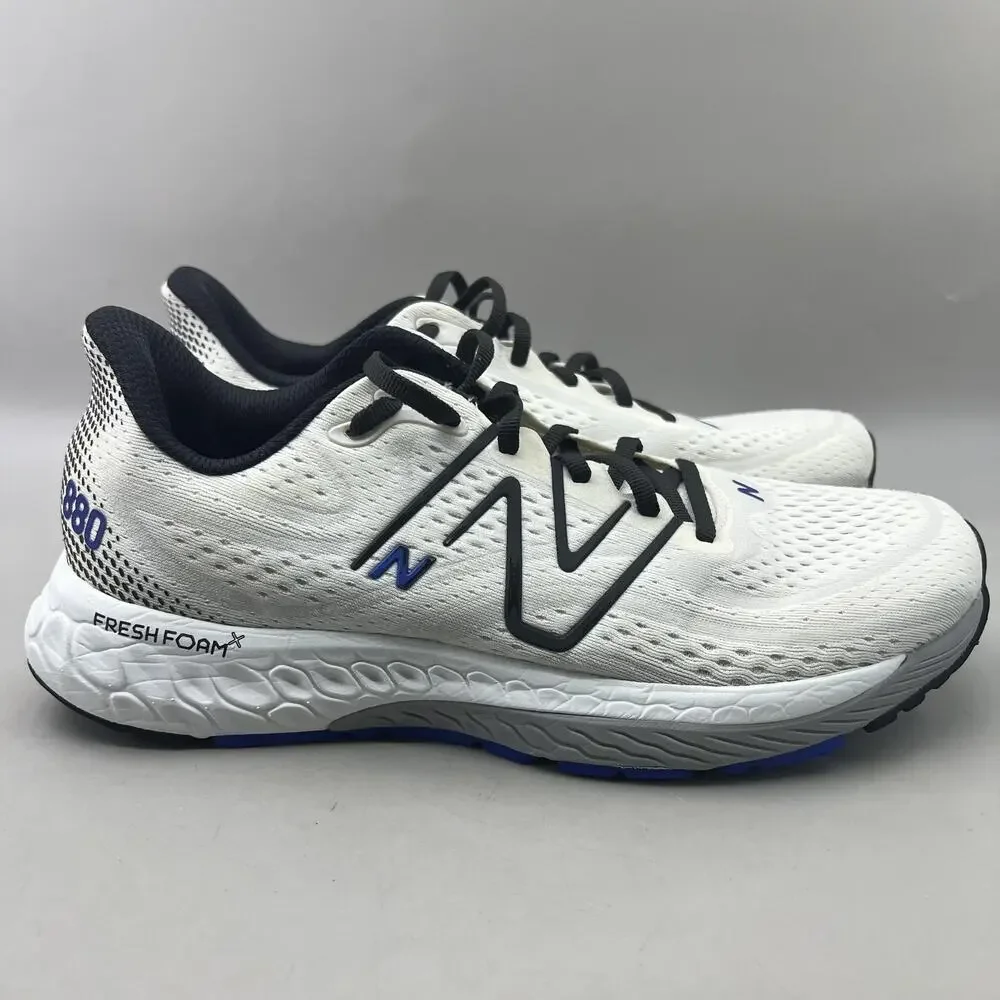New Balance Fresh Foam 880 v13 Running Shoes Men Size 9.5 D White Mesh Sneakers